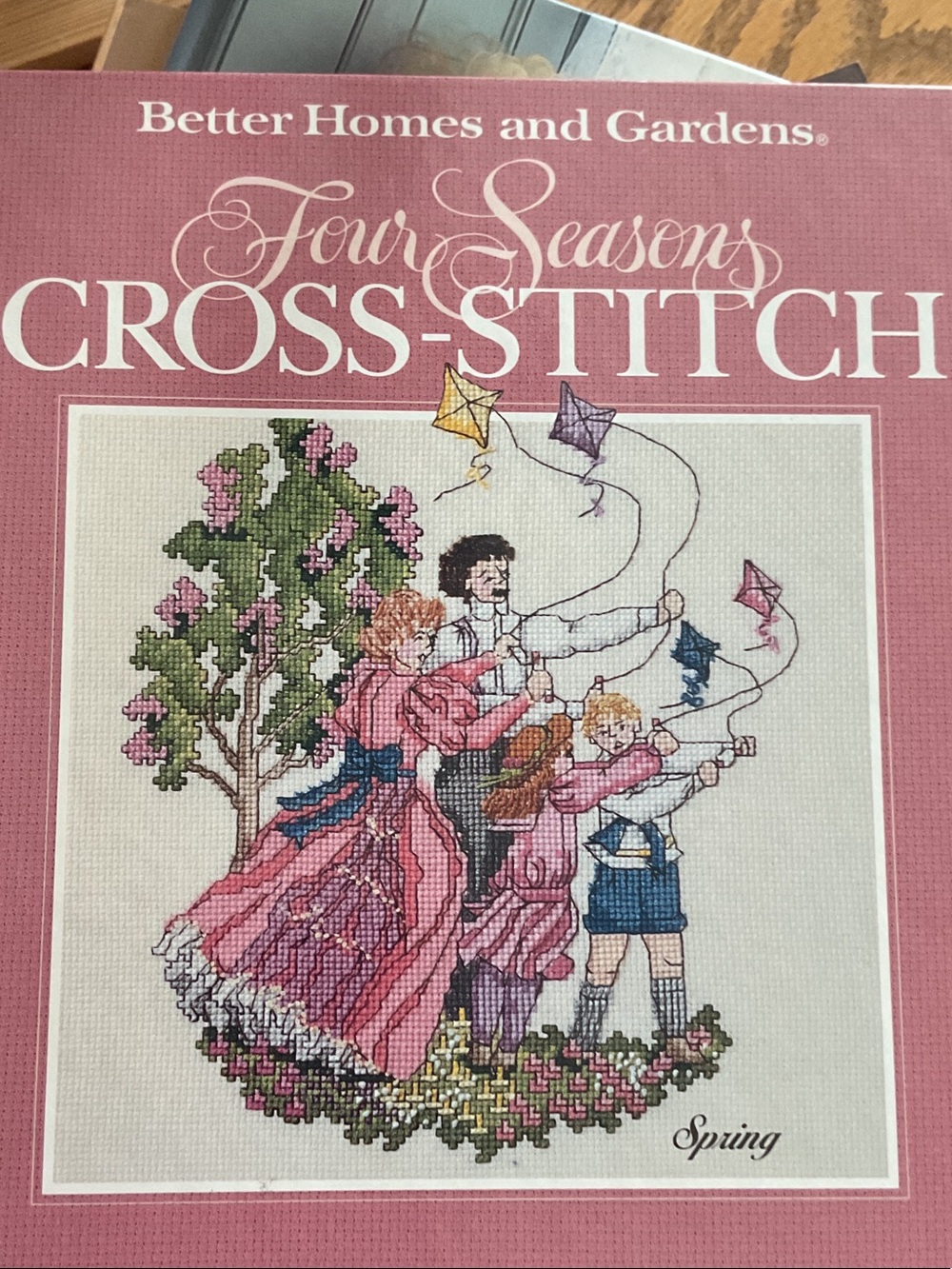 Better Homes and Gardens Spring Family Cross-Stitch Ar